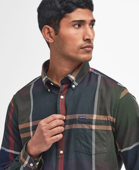 Barbour Dunoon Tailored Shirt — Classic Tartan