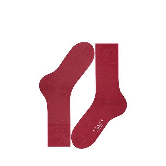 Falke Airport Socks — Scarlet