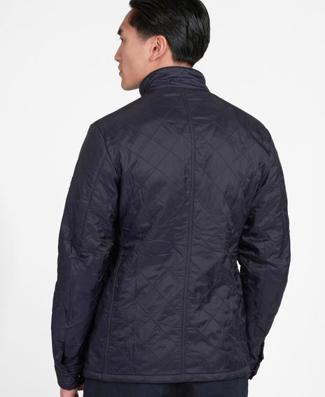 Barbour International Ariel Polarquilt Jacket — Navy