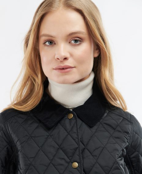 Gentleman Store Barbour Annandale Quilted Jacket Black Barbour Jacken Mantel und Westen Fur Frauen Kleidung