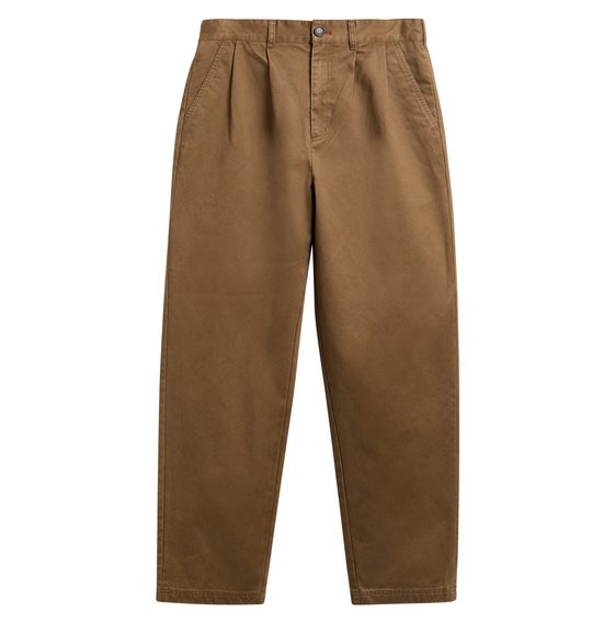 Barbour Yorklane Twill Trousers — Dark Sand