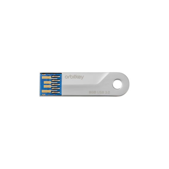 8 GB Flash-Laufwerk für Orbitkey-Schlüsselanhänger