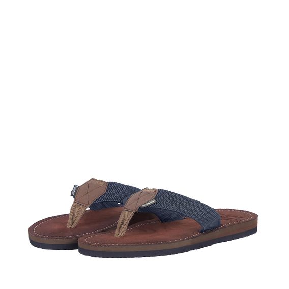 Barbour Toeman Beach Sandal — Navy