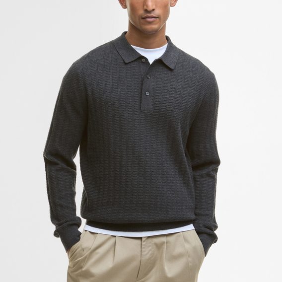 Barbour Smeaton Knitted Polo