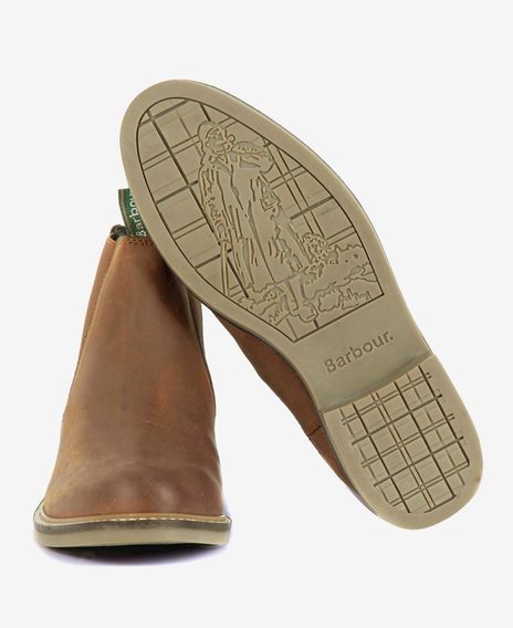 Barbour Farsley - Dark Tan (Wildleder)