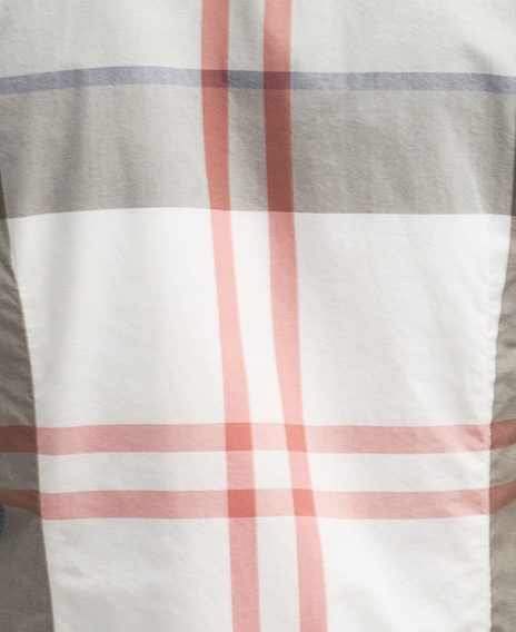Barbour Harris Tailored Shirt — Olive Tartan
