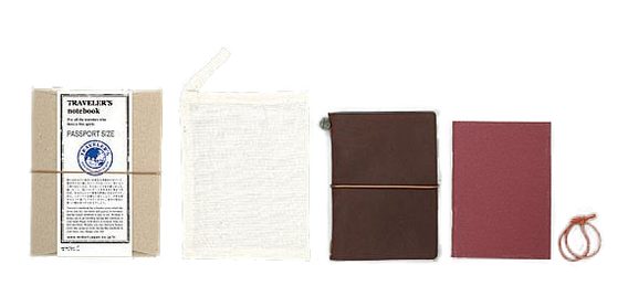 Traveler's Notebook - braun (Passport)