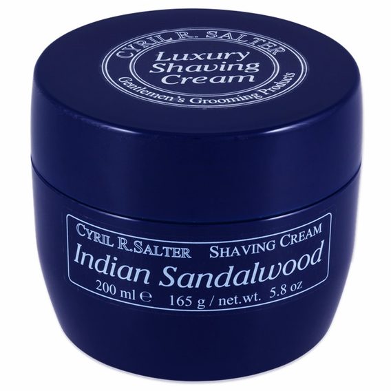 Rasiercreme Cyril R. Salter – Indian Sandalwood (200 ml)