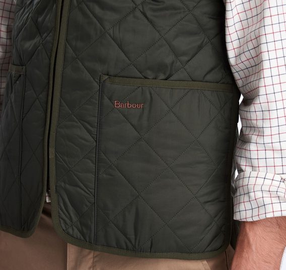 Barbour Quilted Gilet — Classic Olive