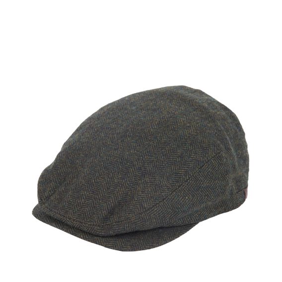 Barbour Barlow Flat Cap — Olive