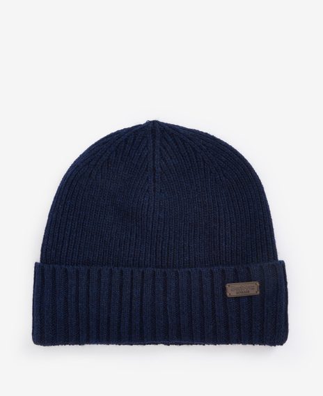 Barbour Carlton Beanie & Gloves Gift Set — Navy
