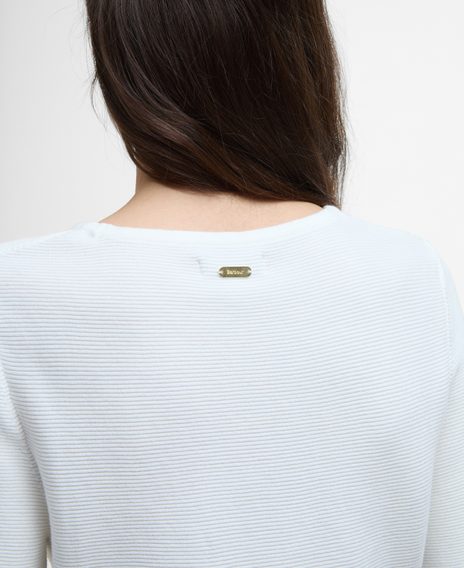 Barbour Ivy Striped Short-Sleeved Jumper
