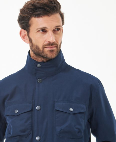 Barbour Ogston Waterproof Jacket — Navy