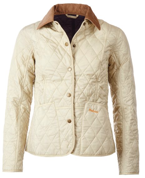 Barbour Summer Liddesdale Quilted Jacket — Pearl