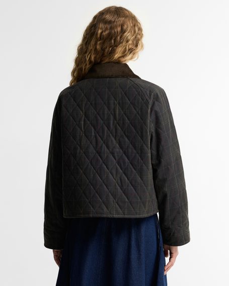 Barbour Reimagined Icons Tartan Quilted Spey Waxed Jacket