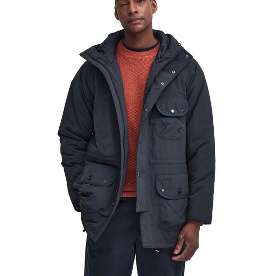 Gentleman Store Barbour Field Showerproof Jacket Navy Barbour Wasserfeste Jacken Jacken und Mantel Kleidung