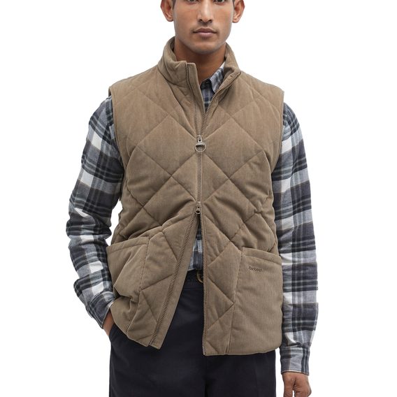 Barbour Cord Liddesdale Gilet — Fossil