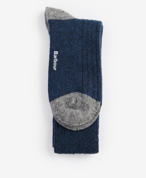 Barbour Houghton Socks — Midnight