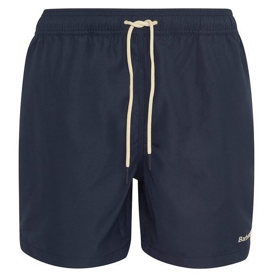 Barbour Staple Logo 7" Badeshorts — Navy