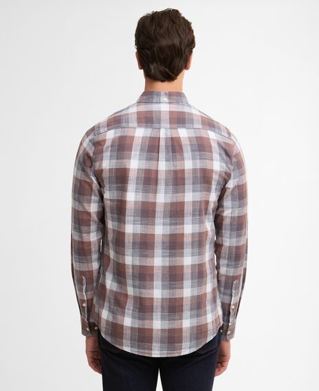 Barbour Hillroad Tailored Shirt — Peppercorn