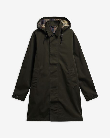 Barbour Lorig Waterproof Mac — Sage