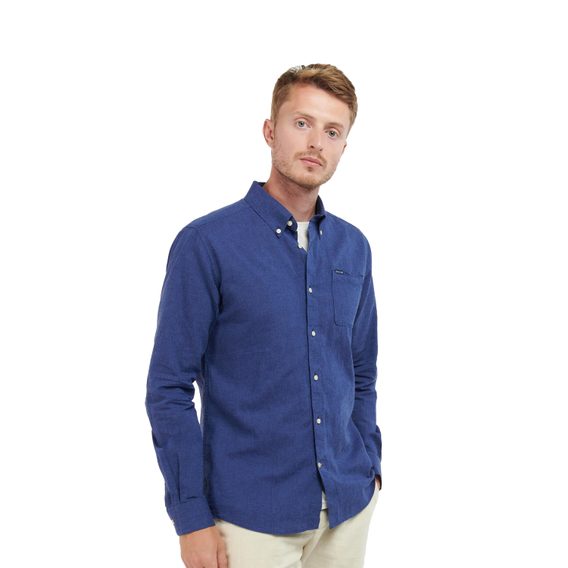 Barbour Nelson Tailored Shirt — Indigo