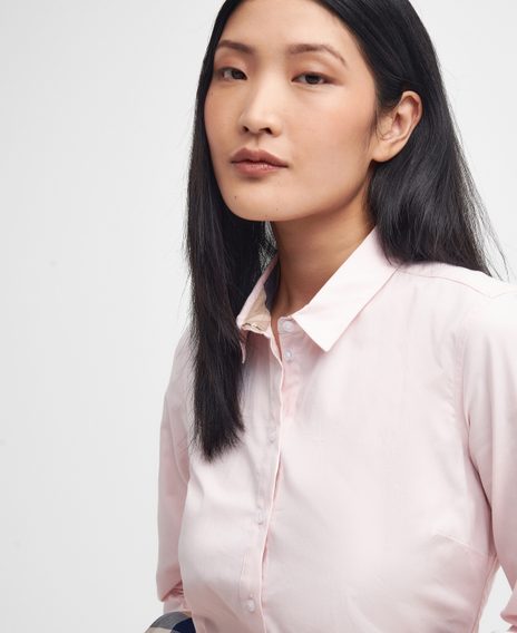 Barbour Derwent Shirt — Pink