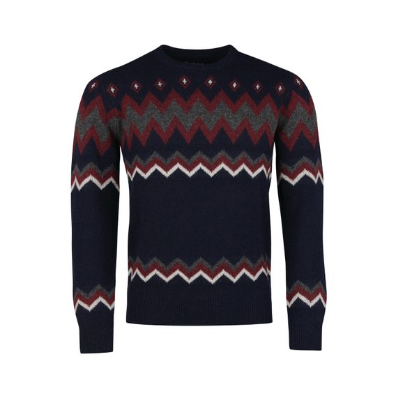 Barbour Regis Fairisle Sweatshirt