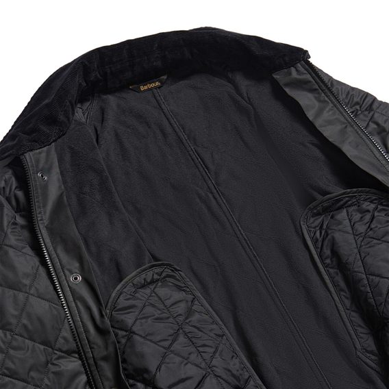 Barbour Ashby Polarquilt Jacket — Classic Black