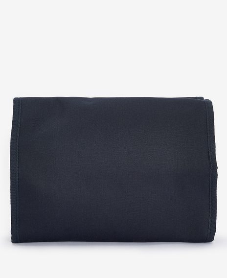 Barbour Cascade Waxed Hanging Wash Bag