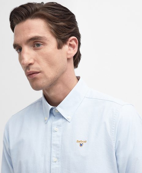 Barbour Camford Tailored Shirt — Sky