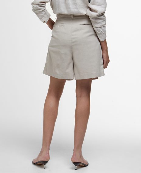Barbour Luna Shorts — Light Sand