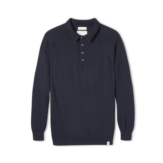 Peregrine Beauford Polo Shirt — Navy