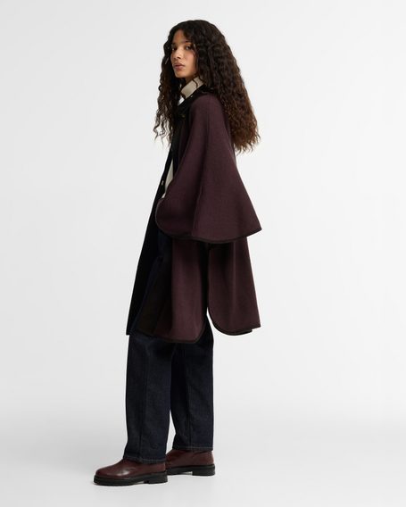 Barbour Elva Knitted Cape