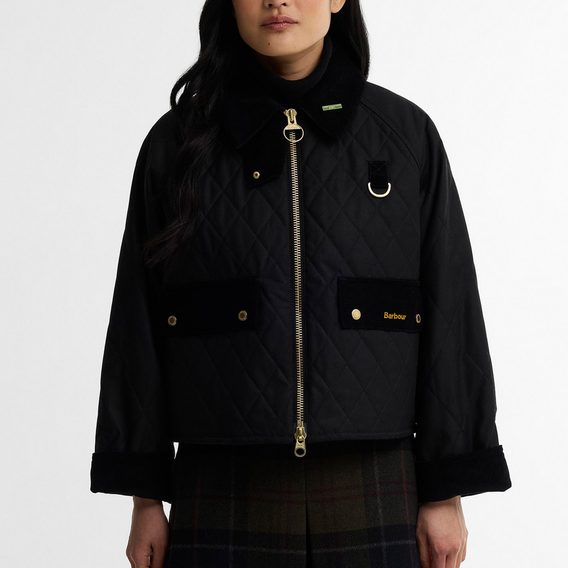 Barbour Icons Quilted Spey Wax Jacket