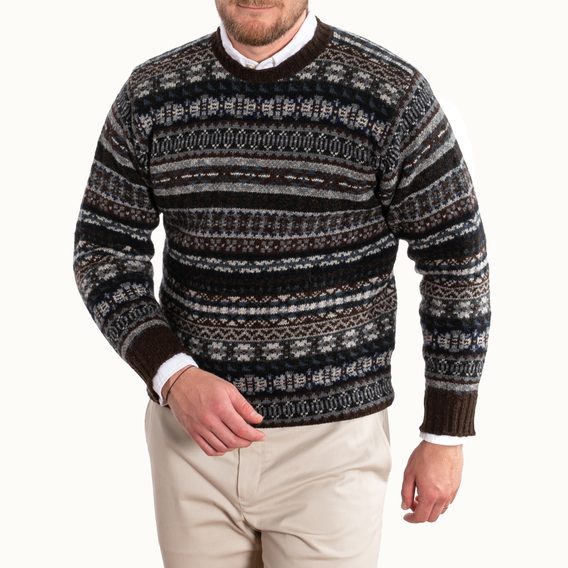Jamieson's Fair Isle Jumper — Night