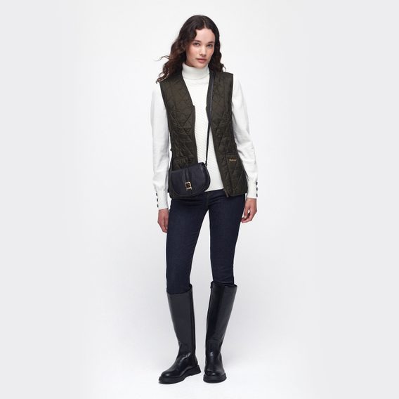 Barbour Betty Interactive Liner — Dark Olive