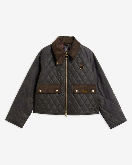 Barbour Reimagined Icons Tartan Quilted Spey Waxed Jacket