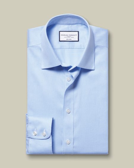 Charles Tyrwhitt Non-Iron Puppytooth Shirt