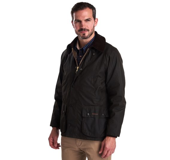 Wachsjacke Barbour Classic Bedale - Olivgrün