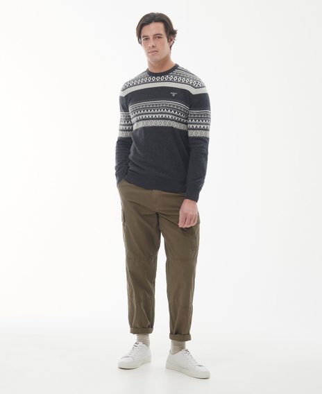 Barbour Winterborne Fairisle Sweatshirt