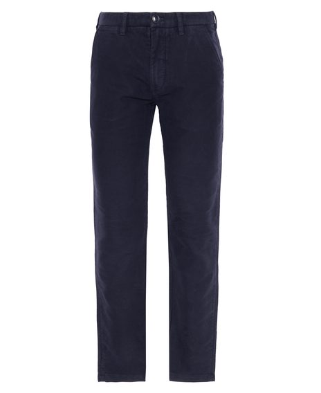 Barbour Moleskin Tailored Trousers — Classic Navy