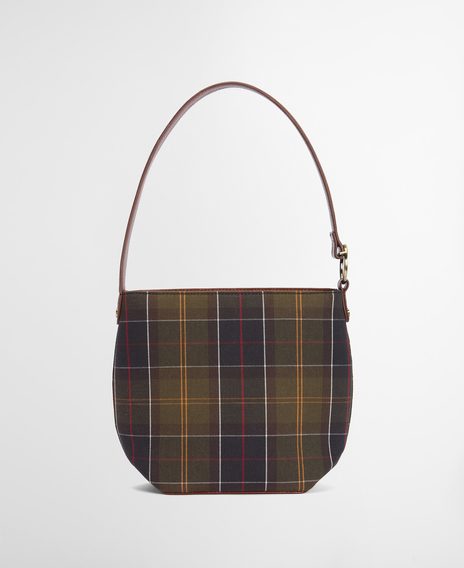 Barbour Cedar Tartan Bucket Bag