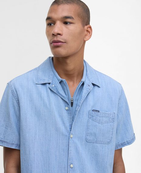 Barbour Gipton Denim Short-Sleeved Shirt