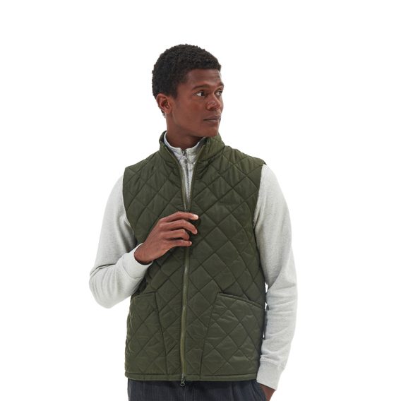 Barbour Monty Gilet — Olive