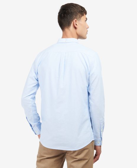Barbour Oxtown Tailored Shirt — Sky
