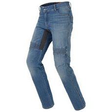 nohavice, jeansy FURIOUS pre, SPIDI (modré, stredne sprané)