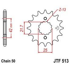 Reťazové koliečko JT JTF 513-13 13T, 530