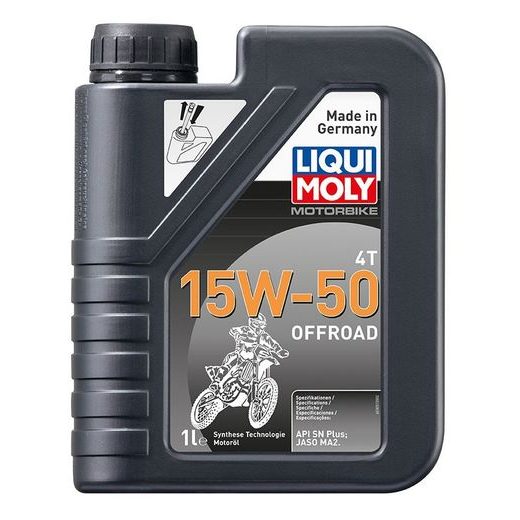 LIQUI MOLY MOTORBIKE 4T 15W50 OFFROAD,SYNTETICKÝ MOTOROVÝ OLEJ 1 L