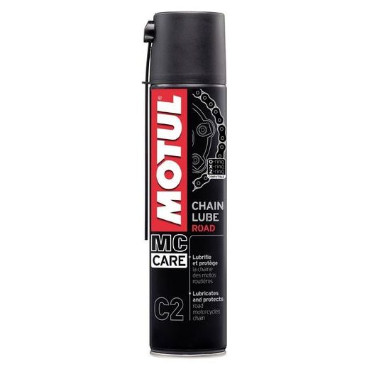 MOTUL MAZIVO NA REŤAZY CHAIN LUBE ROAD PLUS C2, 400 ML SPREJ